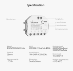 SONOFF DUAL R3 - 230V 2 Gang Wi-Fi Smart Switch - Image 9