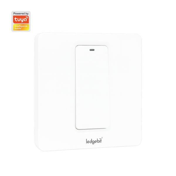 Ledgebit Smart Touch Light Switch – Wi-Fi, 1 Gang