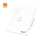 Ledgebit Smart Touch Light Switch – WiFi, 1 Gang (White)