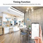 Ledgebit Smart Touch Light Switch – WiFi, 2 Gang (Black) - Image 5