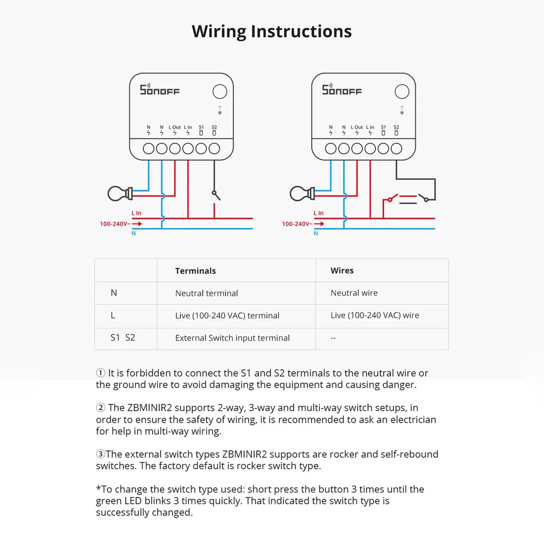 SONOFF ZBMINIR2 Extreme Zigbee Smart Switch | Zigbee Bridge-Hub Required - Image 20