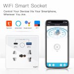 Ledgebit Smart Wi-Fi Wall Socket – 13A Outlet with USB-C & USB-A (White) - Image 7