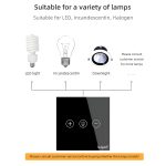 Ledgebit Wi-Fi Smart Dimmer Switch (Black) - Image 3