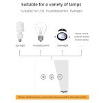 Ledgebit Wi-Fi Smart Dimmer Switch (White) - Image 3