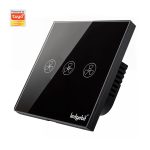 Ledgebit Wi-Fi Smart Fan Controller Switch – (Black)