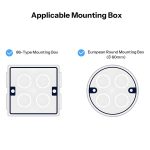 SONOFF Fusion Series 1-Gang Wall Switch Enclosure | E1GSL - Image 7