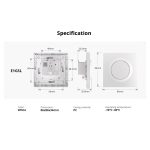 SONOFF Fusion Series 1-Gang Wall Switch Enclosure | E1GSL - Image 9