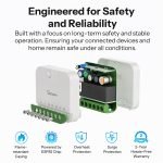 SONOFF MINI-2GS 2-Gang Matter Over Wi-Fi Smart Switch - Image 5