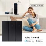 Ledgebit Wi-Fi Smart Wall Light Switch – 3 Gang | App Remote & Voice Compatible - Image 6