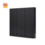 Ledgebit Wi-Fi Smart Wall Light Switch – 3 Gang | App Remote & Voice Compatible