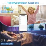 Ledgebit 4 Button Smart Switch With Socket – 13A Outlet with USB | Zigbee Bridge-Hub Required (Black) - Image 6