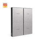 Ledgebit Zigbee Smart Wall Switch – 4 Gang | Zigbee Bridge-Hub Required (Grey) - Image 3