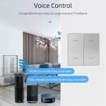 Ledgebit Zigbee Smart Wall Switch – 4 Gang | Zigbee Bridge-Hub Required (Grey) - Image 5