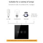 Ledgebit Wi-Fi Smart Dimmer Switch (Black) - Image 4