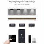 Ledgebit Wi-Fi Smart Dimmer Switch (Black) - Image 3