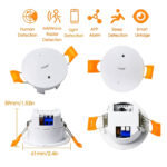 Ledgebit Wi-Fi Human Presence Detector - Ceiling Mount - Image 3