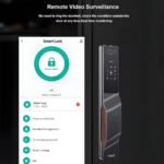 Ledgebit Wi-Fi Smart Door Lock – HD Camera, 3D Face Recognition, Fingerprint, Password, Card, App Remote, Doorbell & Key Unlock - Image 2