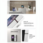 Ledgebit 3.5" Multi-Function Smart Touch Panel with 3-Gang Smart Switch - Wi-Fi - Image 6