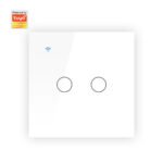 Ledgebit Smart Touch Light Switch – WiFi, 2 Gang (White) - Image 2