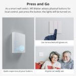 SONOFF M5-3C-86M SwitchMan Smart Wall Switch - M5 Matter (Black) - Image 7