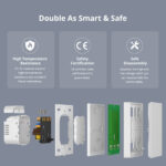 SONOFF M5-3C-86M SwitchMan Smart Wall Switch - M5 Matter (Black) - Image 8