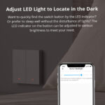 SONOFF M5-3C-86M SwitchMan Smart Wall Switch - M5 Matter (Black) - Image 10