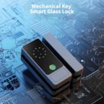 Ledgebit Smart Wi-Fi Glass Door Lock – App Control, Fingerprint, Password, Card & Key Unlock - Image 6