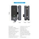 Ledgebit Smart Wi-Fi Glass Door Lock – App Control, Fingerprint, Password, Card & Key Unlock - Image 15