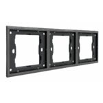Ledgebit X39R Back Mount Frame | 3 Gang | Compatible with Ledgebit X39R Smart Modular Switches