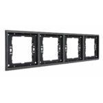 Ledgebit X39R Back Mount Frame | 4 Gang | Compatible with Ledgebit X39R Smart Modular Switches