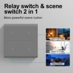 Ledgebit X39R Smart Modular Switch with Inbuilt Relay - Zigbee | Zigbee Bridge-Hub Required - Image 3