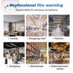 Ledgebit Smart Wi-Fi Smoke Detector | Smoke Alerts | Battery Powered (Battery Not-Included) - Image 3