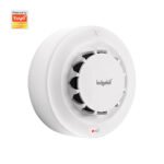 Ledgebit Smart Wi-Fi Smoke Detector | Smoke Alerts | Battery Powered (Battery Not-Included)