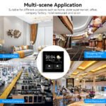 Ledgebit 4" Multi-function Smart Home Touch Control Panel with Built-in Alexa – Wi-Fi & Zigbee - Image 8