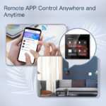 Ledgebit 4" Multi-function Smart Home Touch Control Panel with Built-in Alexa – Wi-Fi & Zigbee - Image 11