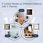 Ledgebit 4" Multi-function Smart Home Touch Control Panel with Built-in Alexa – Wi-Fi & Zigbee - Image 13